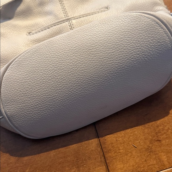 Brighton Ivory Crossbody Bag with Tassel Genuine Leather - Picture 7 of 7